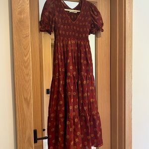 Christy Dawn Fall Tiered Dress